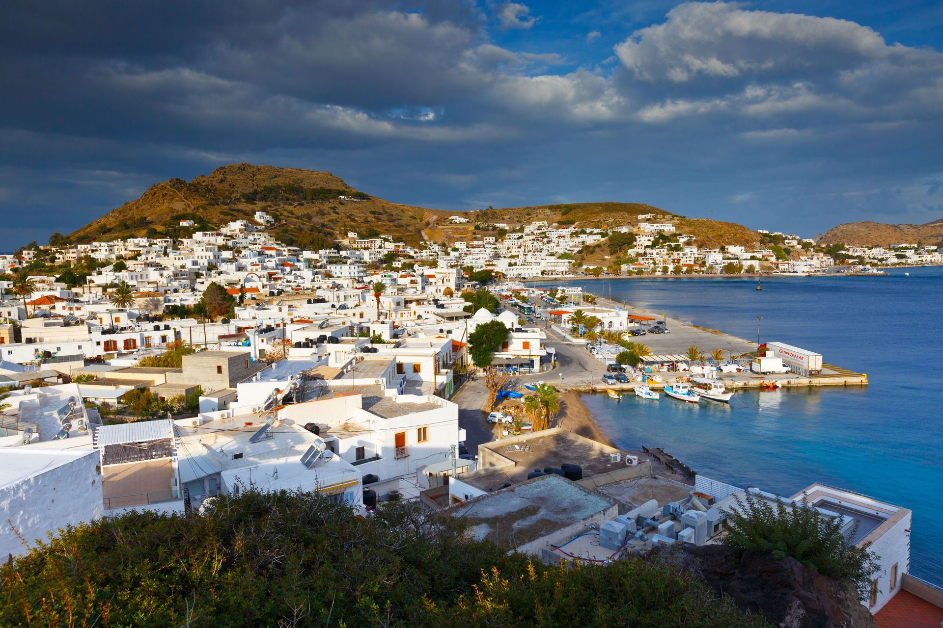 Patmos Island In Dodecanse Archipelago In Eastern Aegean
