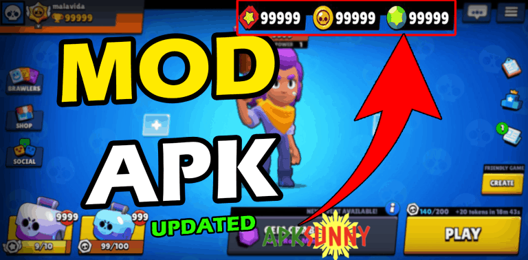 Brawl Stars V57.325 Mod Apk Sınırsız Para