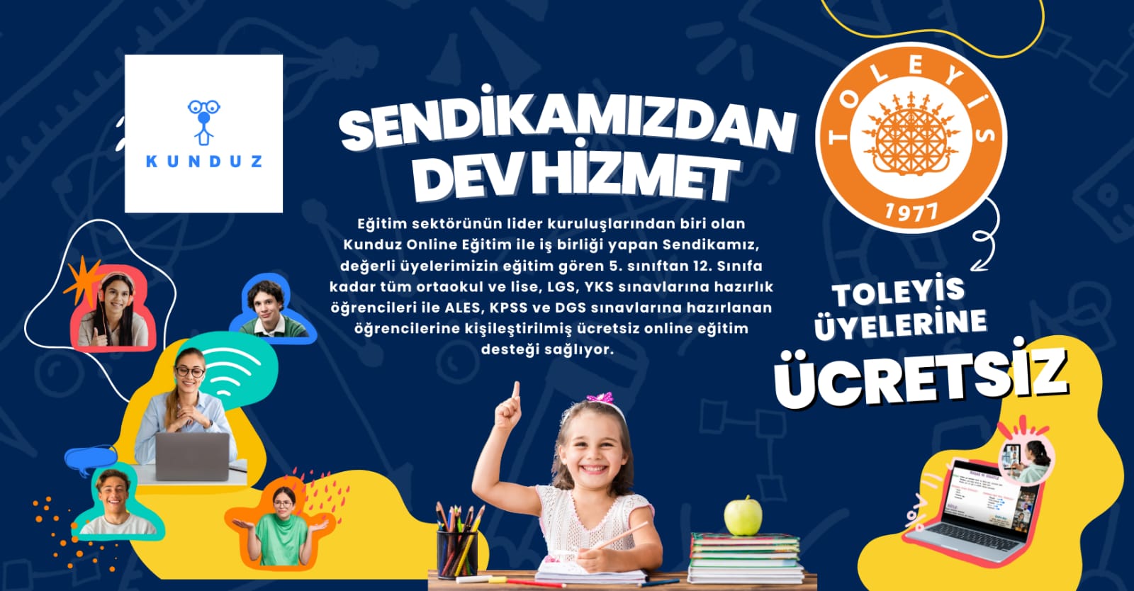 'TOLEYİS'ten Üyelerine Ücretsiz Online Eğitim Desteği