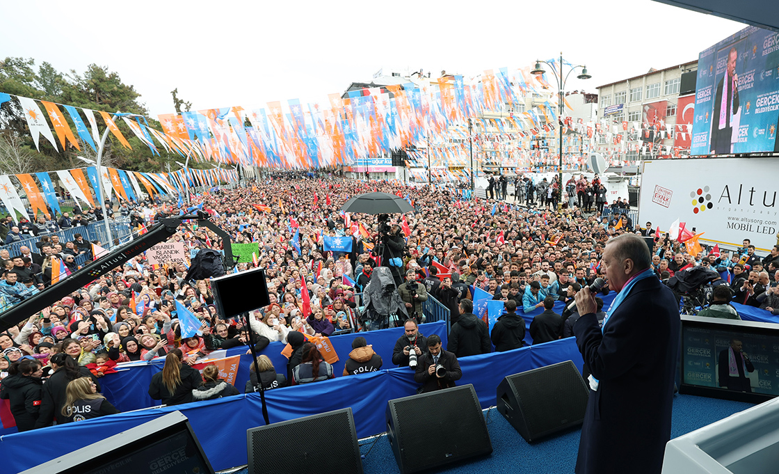 İşte Cumhurbaşkanı Erdoğan'ın Burdur'da Konuşması