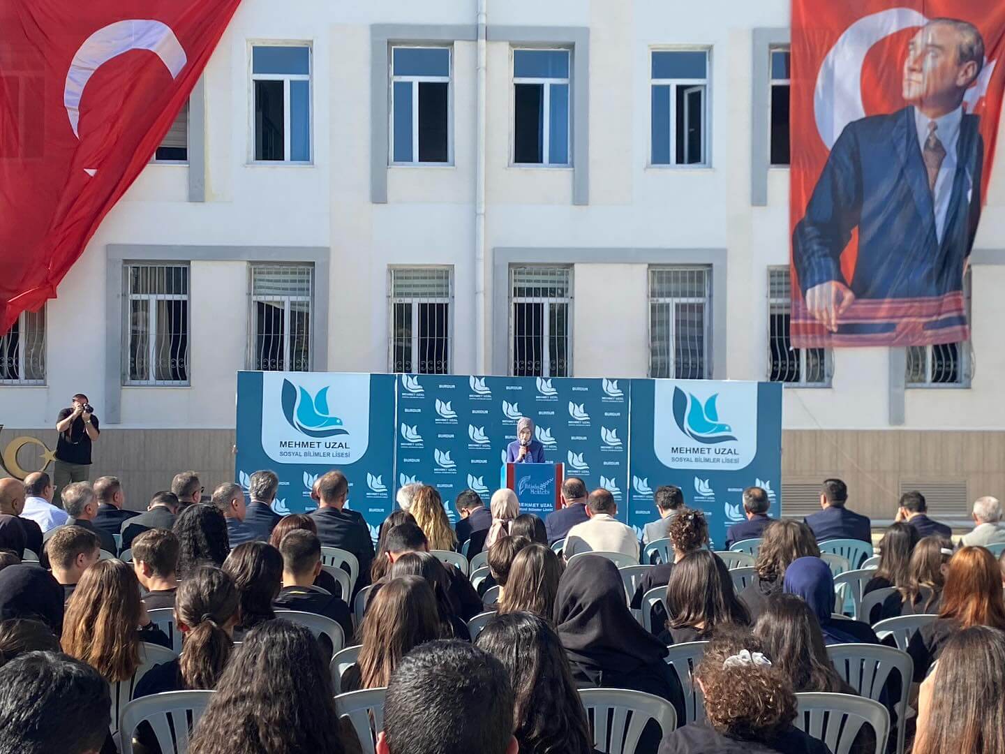 Burdur Sosyal Bilimler Lisesi’nde Duygusal Anma Programı (1)