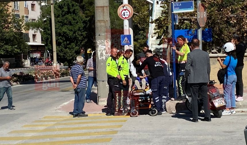 Burdur Trafik Kazası Görüntüsü