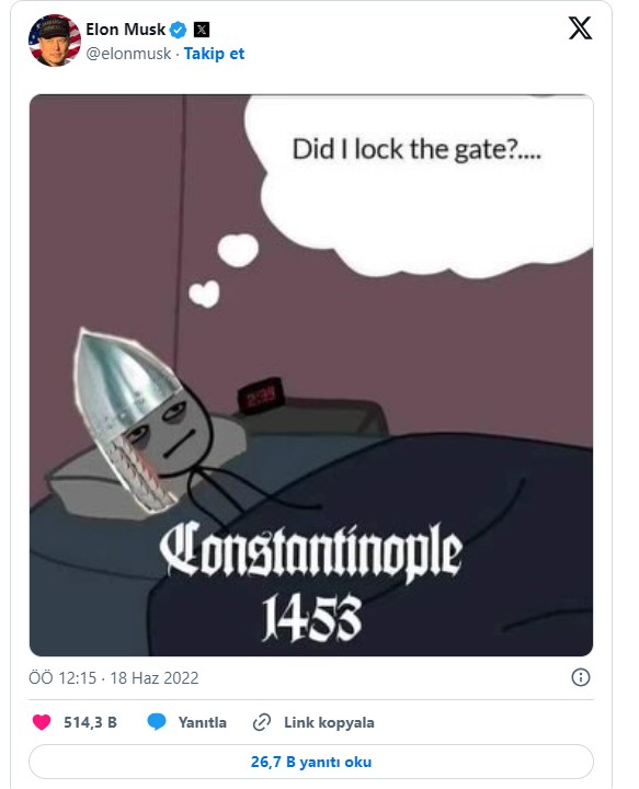 Did I Lock The Gate Elon Musk