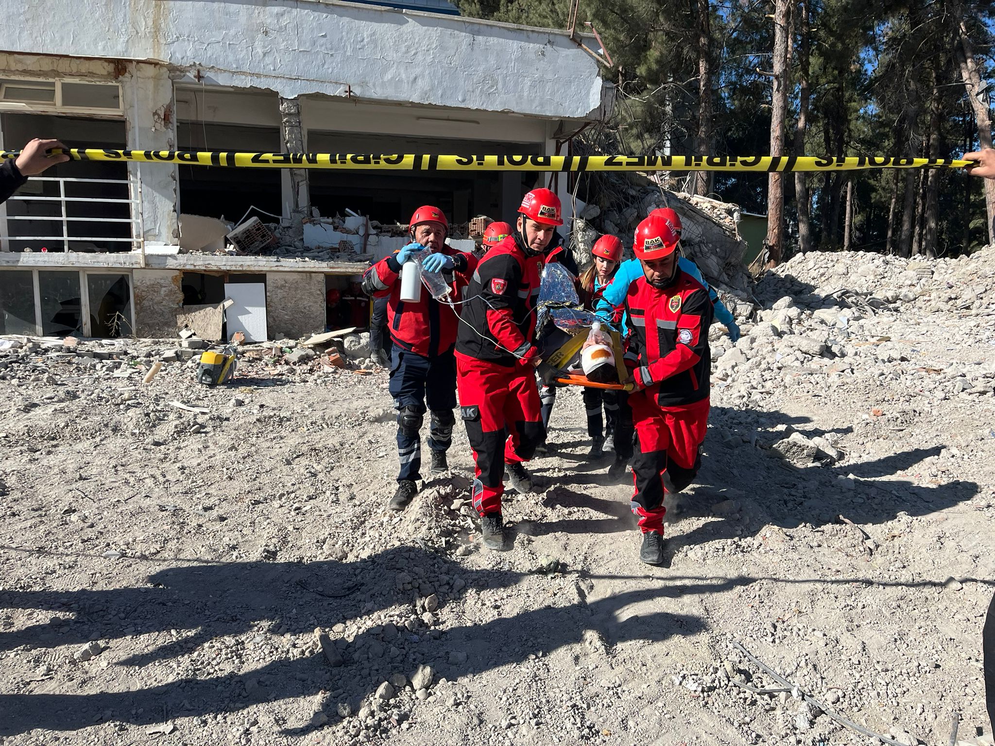 Burdur Deprem Tatbikatı 5