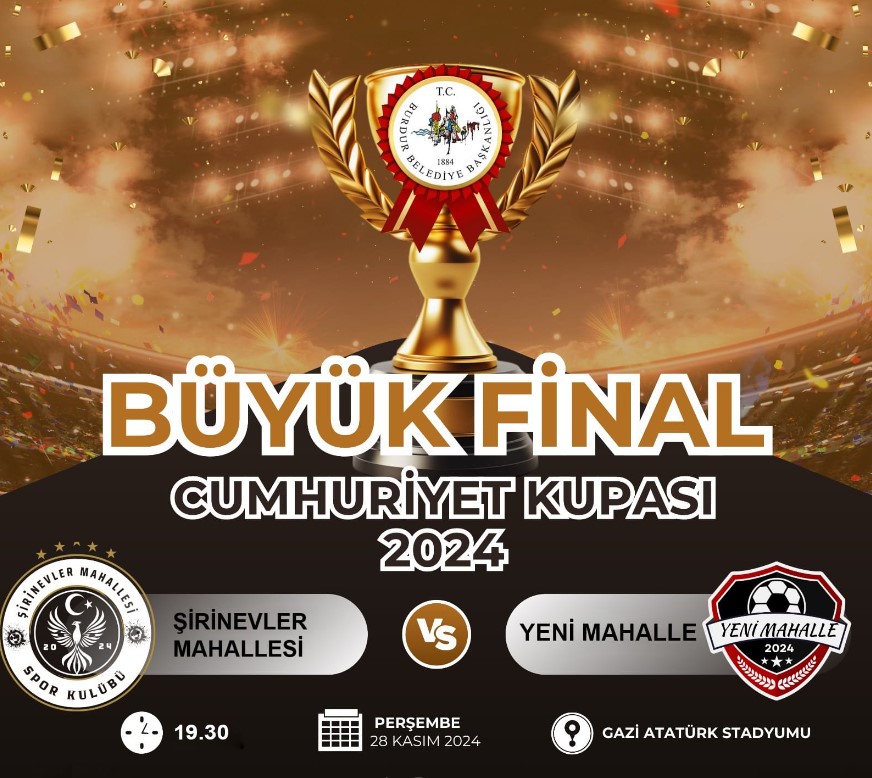 Burdur Mahalleler Arası Turnuva Finali