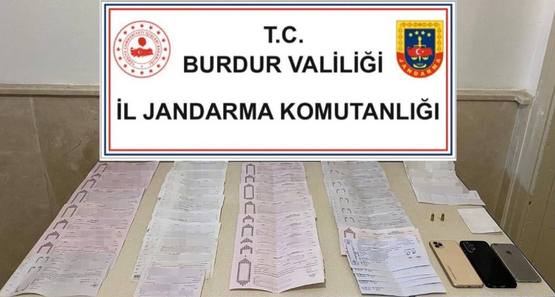 Burdur'da Tefecilik Operasyonu 3 Gözaltı