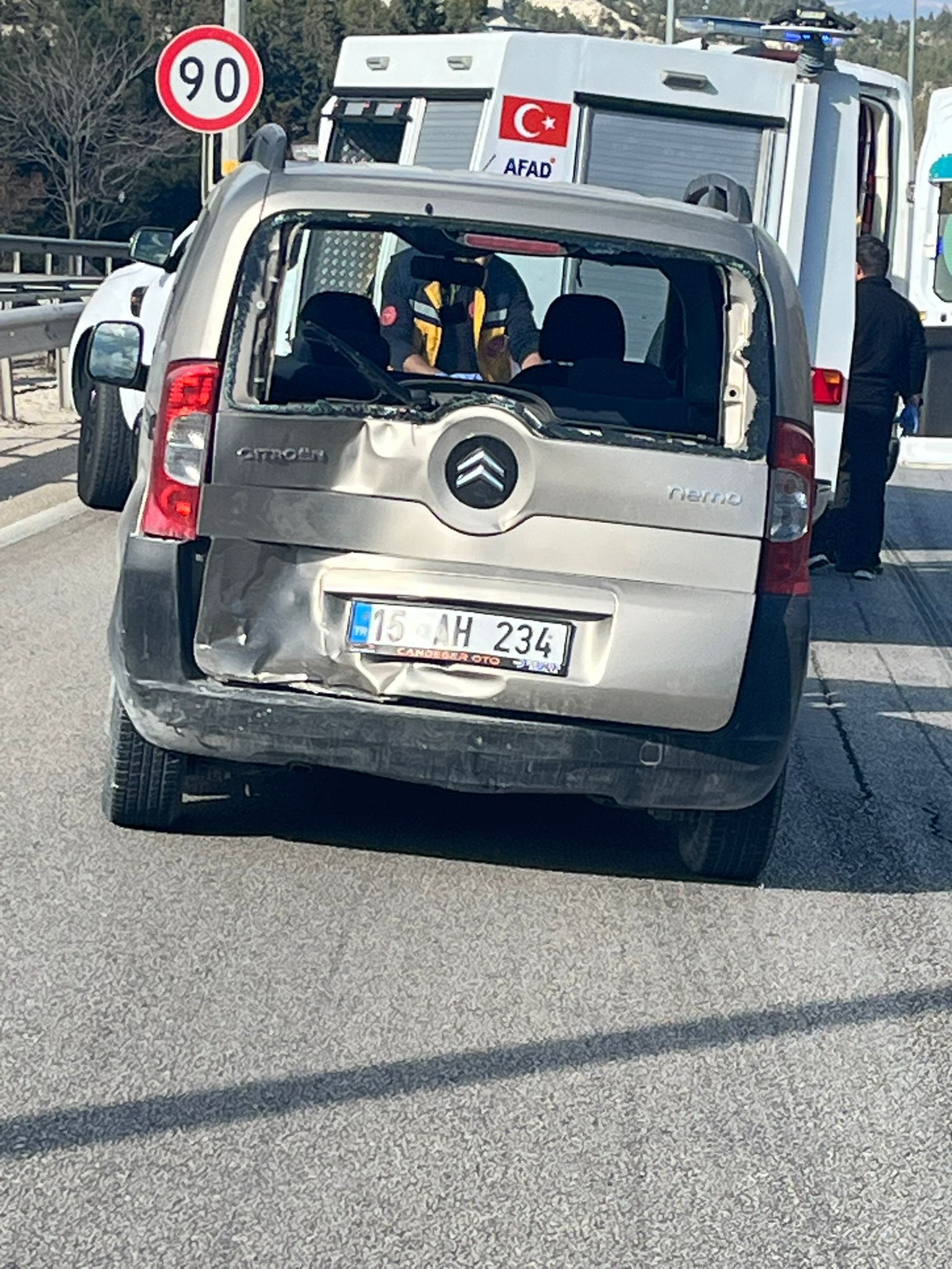 burdur trafik kazası