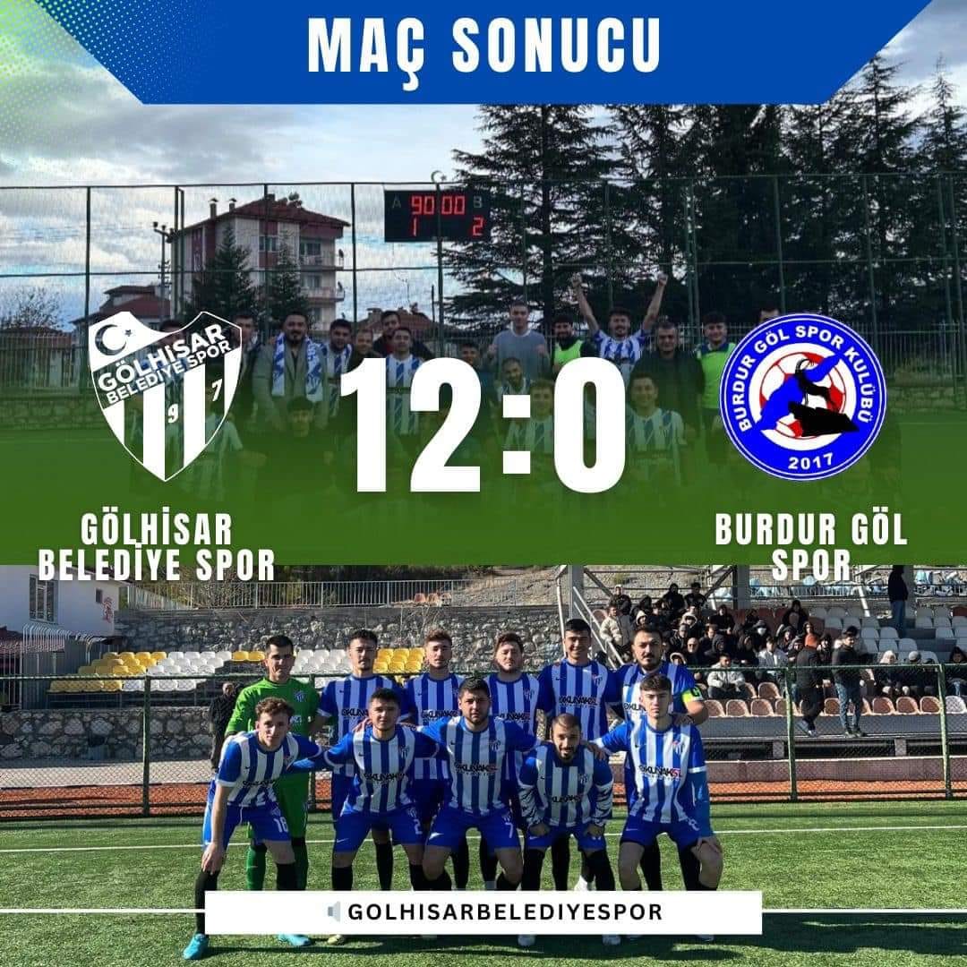 12-0 ile Burdur’da  Maç Tarihine Geçti1