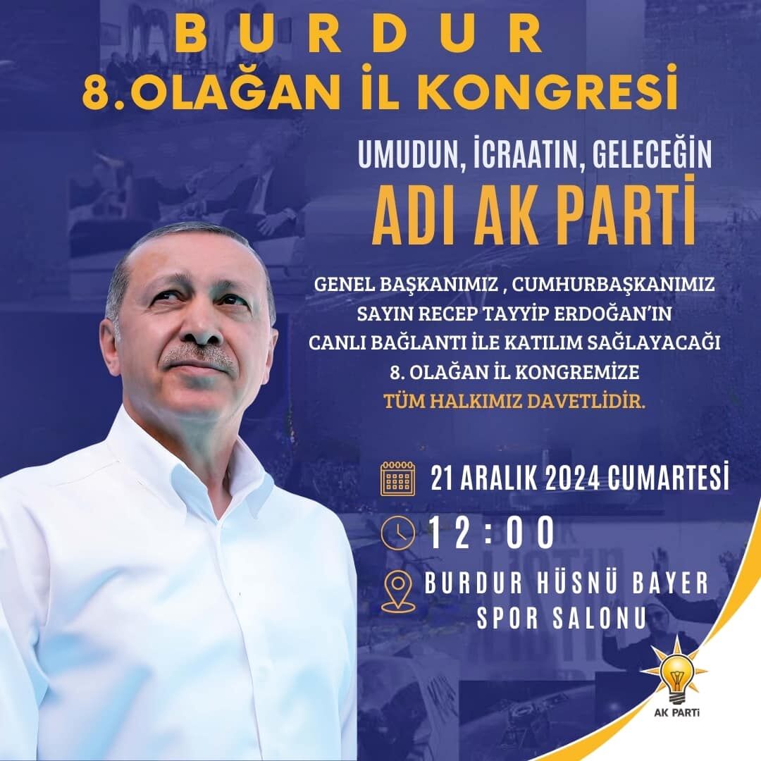 Burdur Ak Parti 8.Kongre