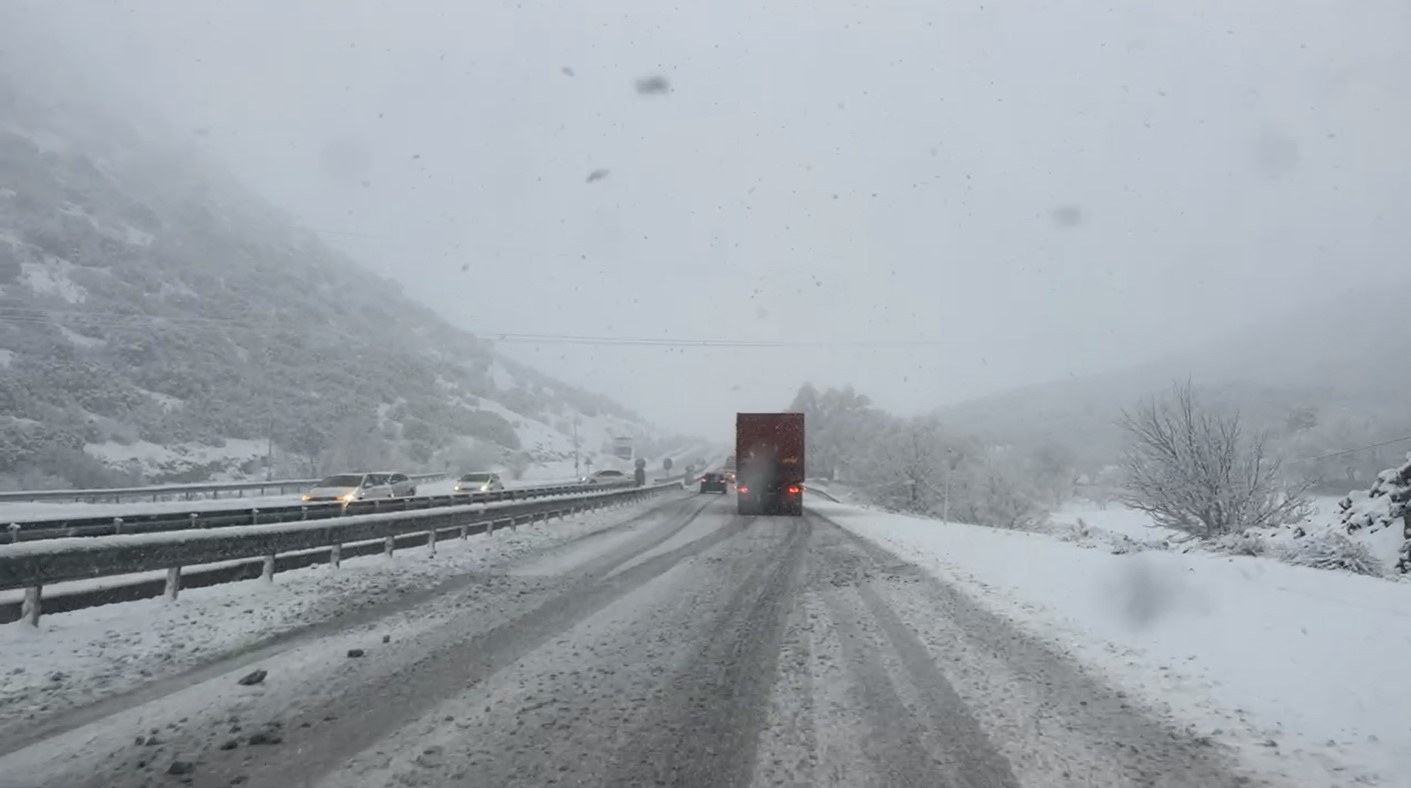 Burdur Antalya Yolu Kapandı2