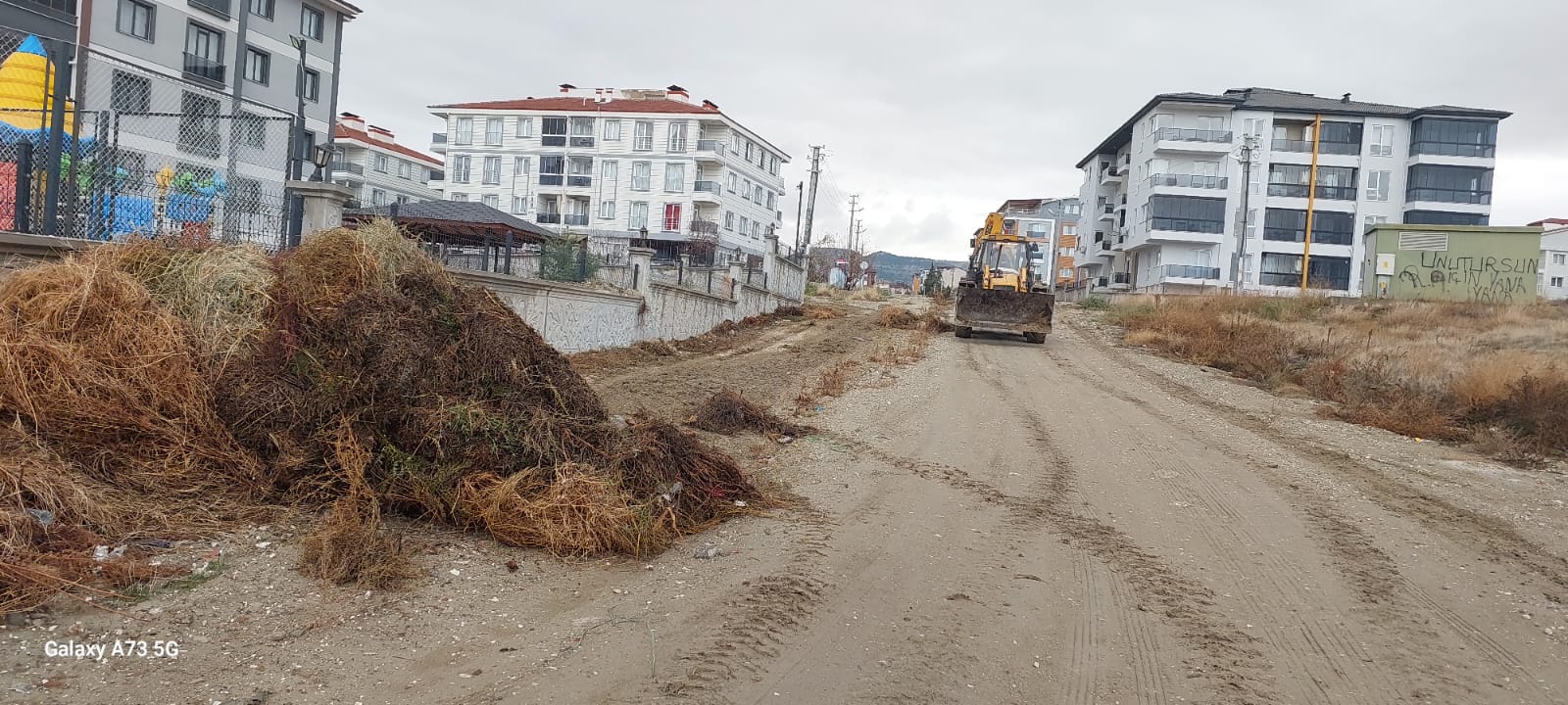 Burdur Armağan İlci Mahallesi Temizlik Çalışmasi