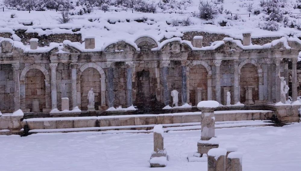 Burdur Sagalassos Kar Manzarası 2