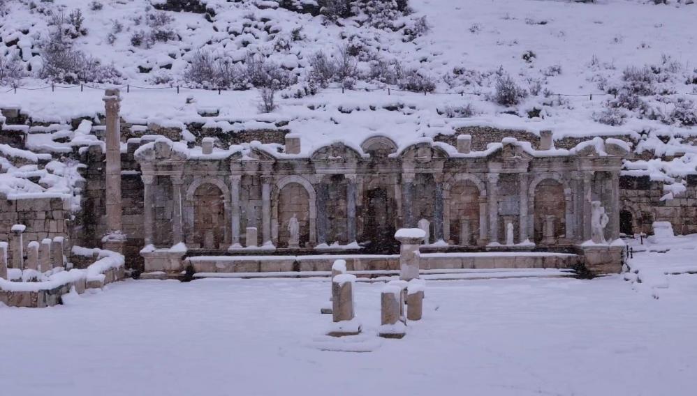 Burdur Sagalassos Kar Manzarası 3