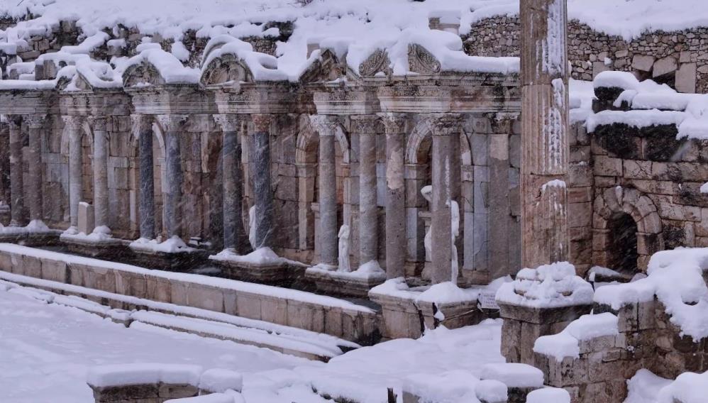 Burdur Sagalassos Kar Manzarası