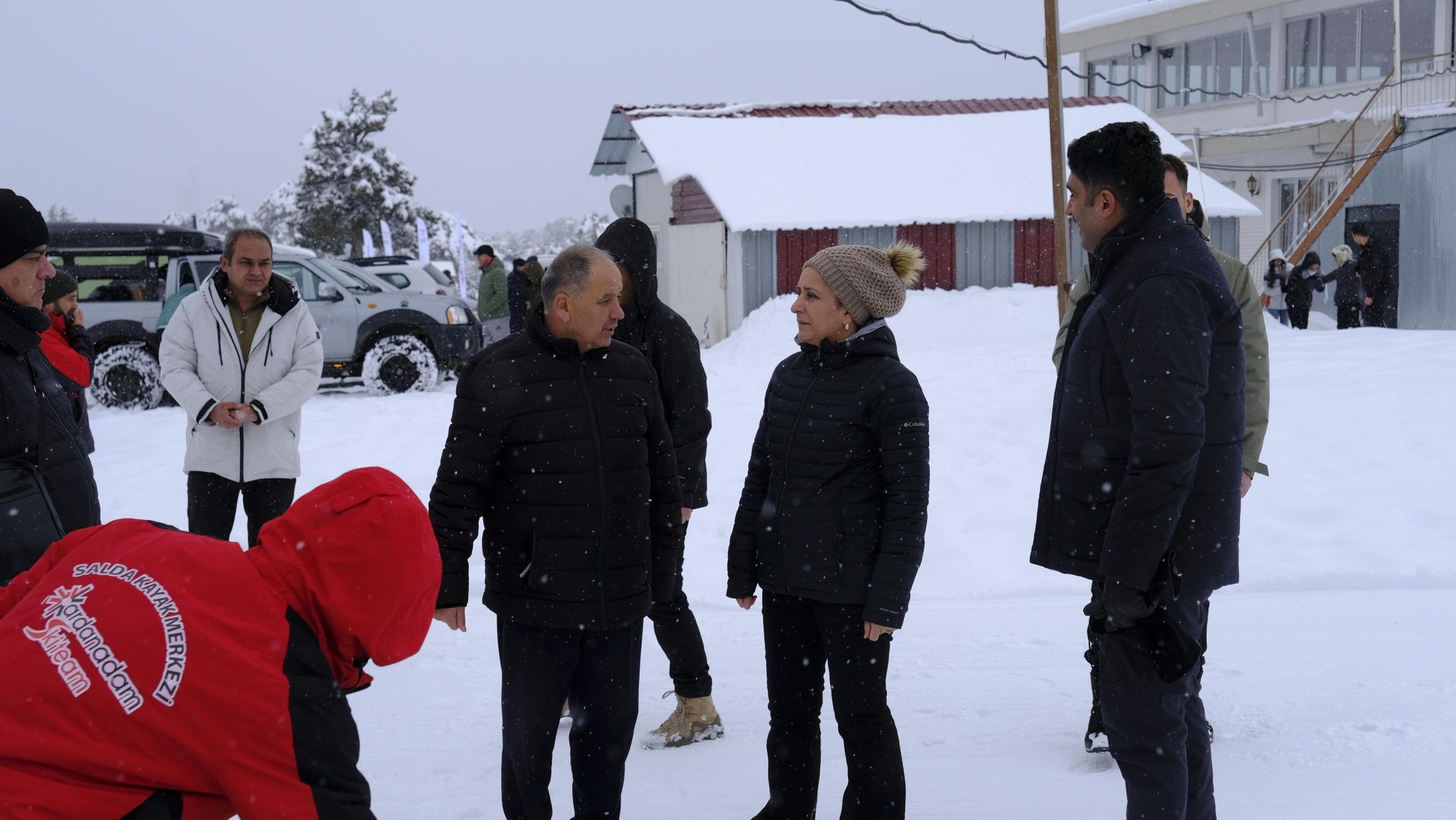 Burdur Valisi Bilgihan Salda Kayak Merkezi'nde 2