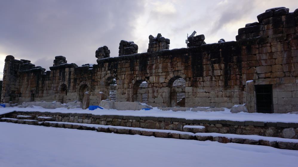 Kibyra, Kar Altında Tarihiyle Ziyaretçilerini Cezbetti 3