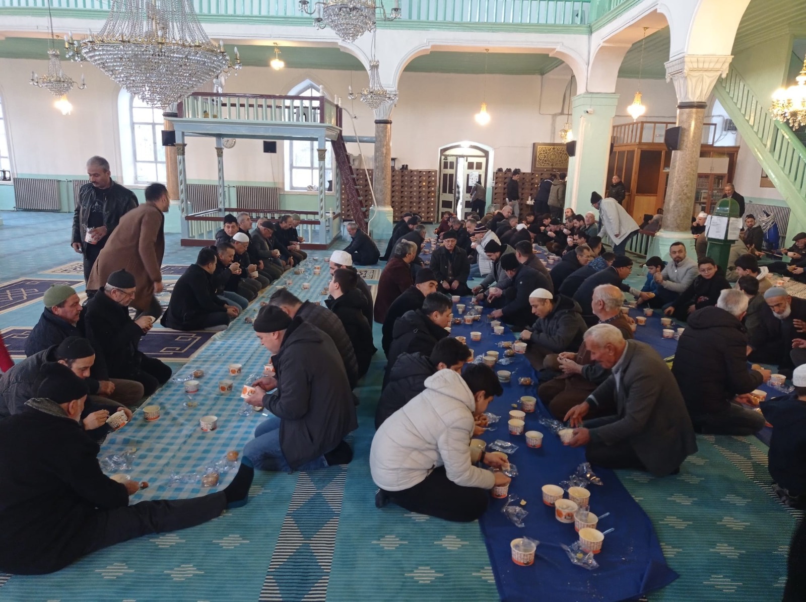 Burdur’da Yılın İlk Sabahında Maneviyat Dolu Buluşma