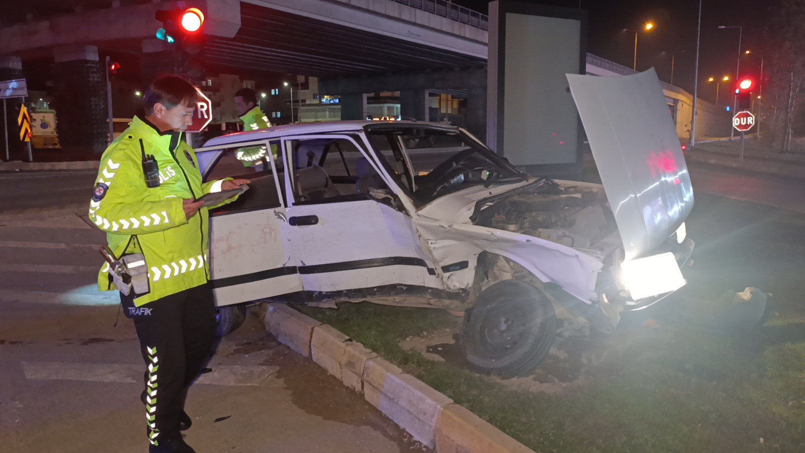 Trafik Kazası Yalan Ve Alkollü Sürüşün Bedeli Ağır Oldu (1)