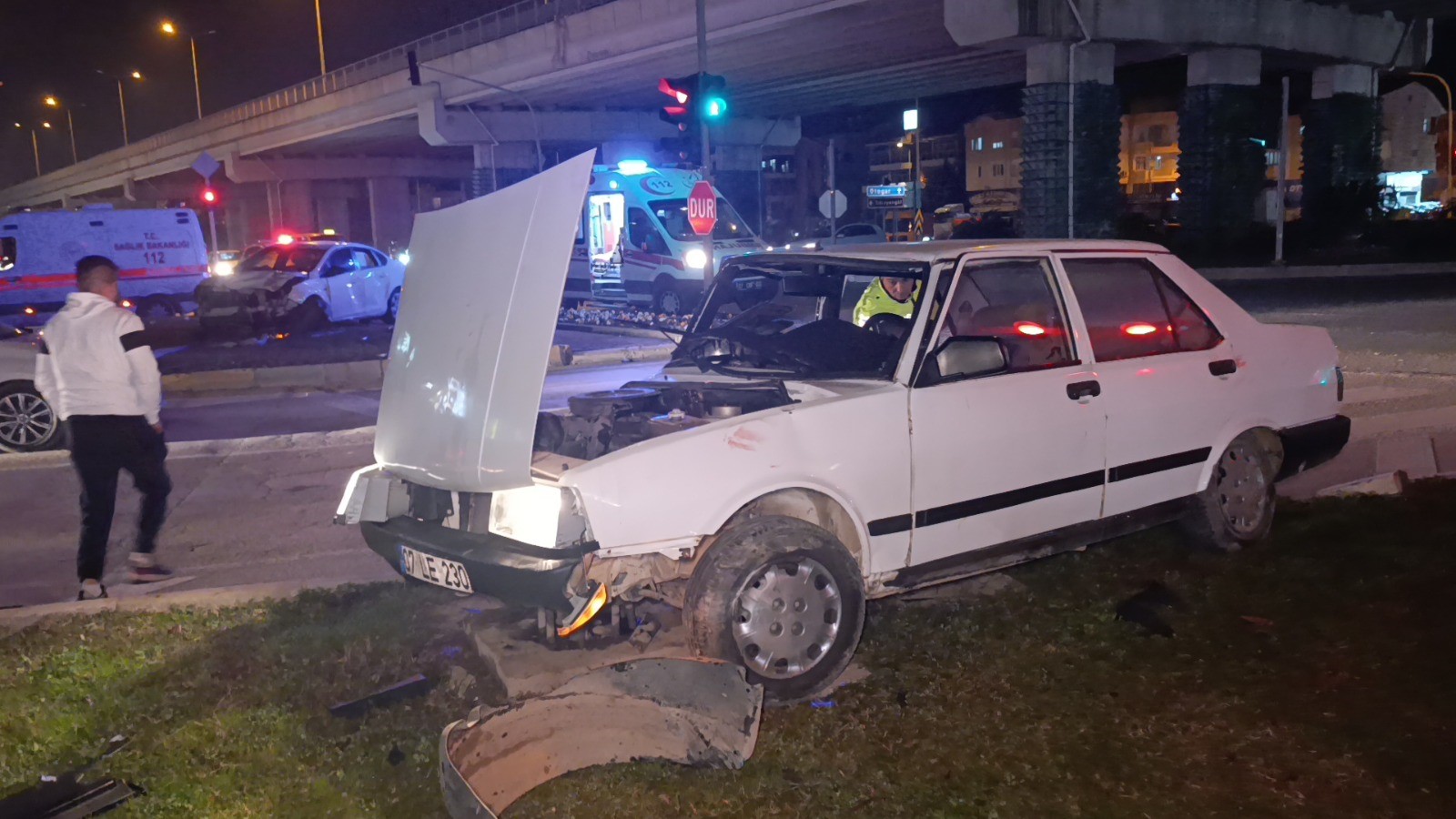 Trafik Kazası Yalan Ve Alkollü Sürüşün Bedeli Ağır Oldu (2)