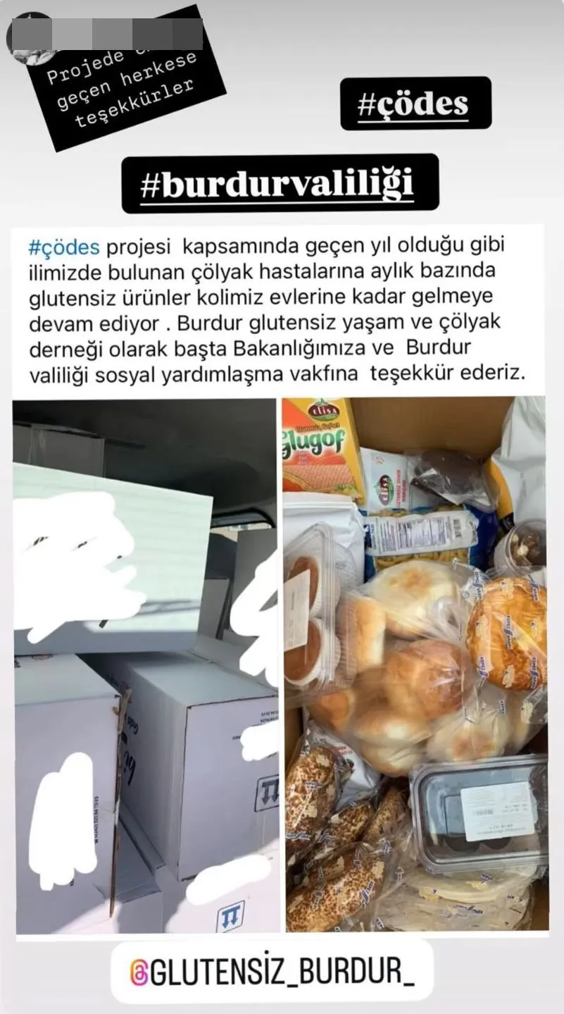 Glutensiz Burdur