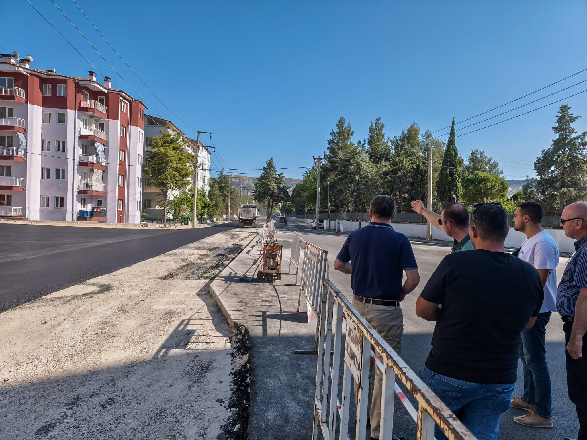Başkan Ercengiz, Asfalt Çalışmalarını Inceledi (3)