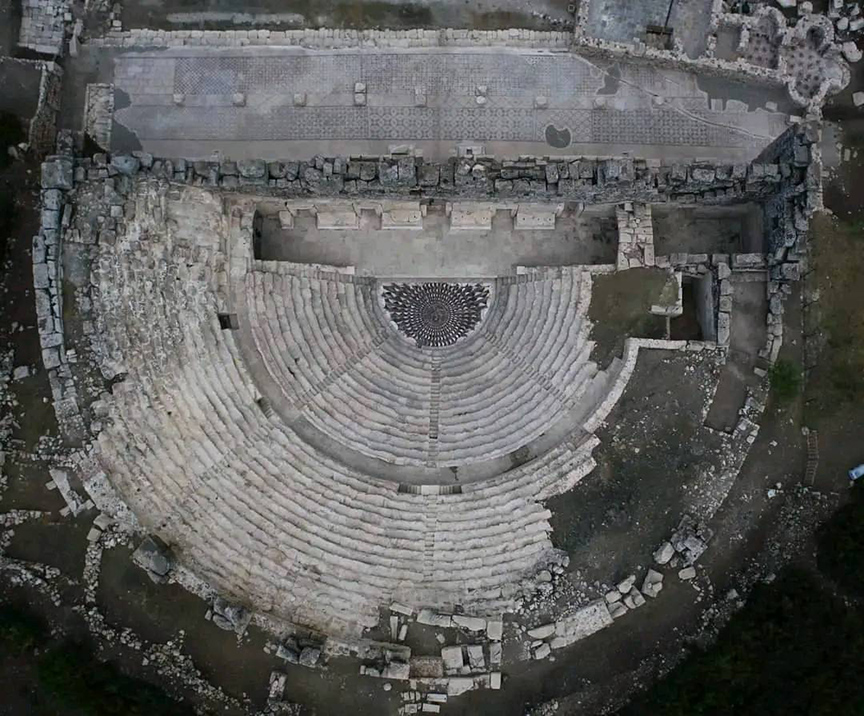 Medusa Mozaği Burdur (2)