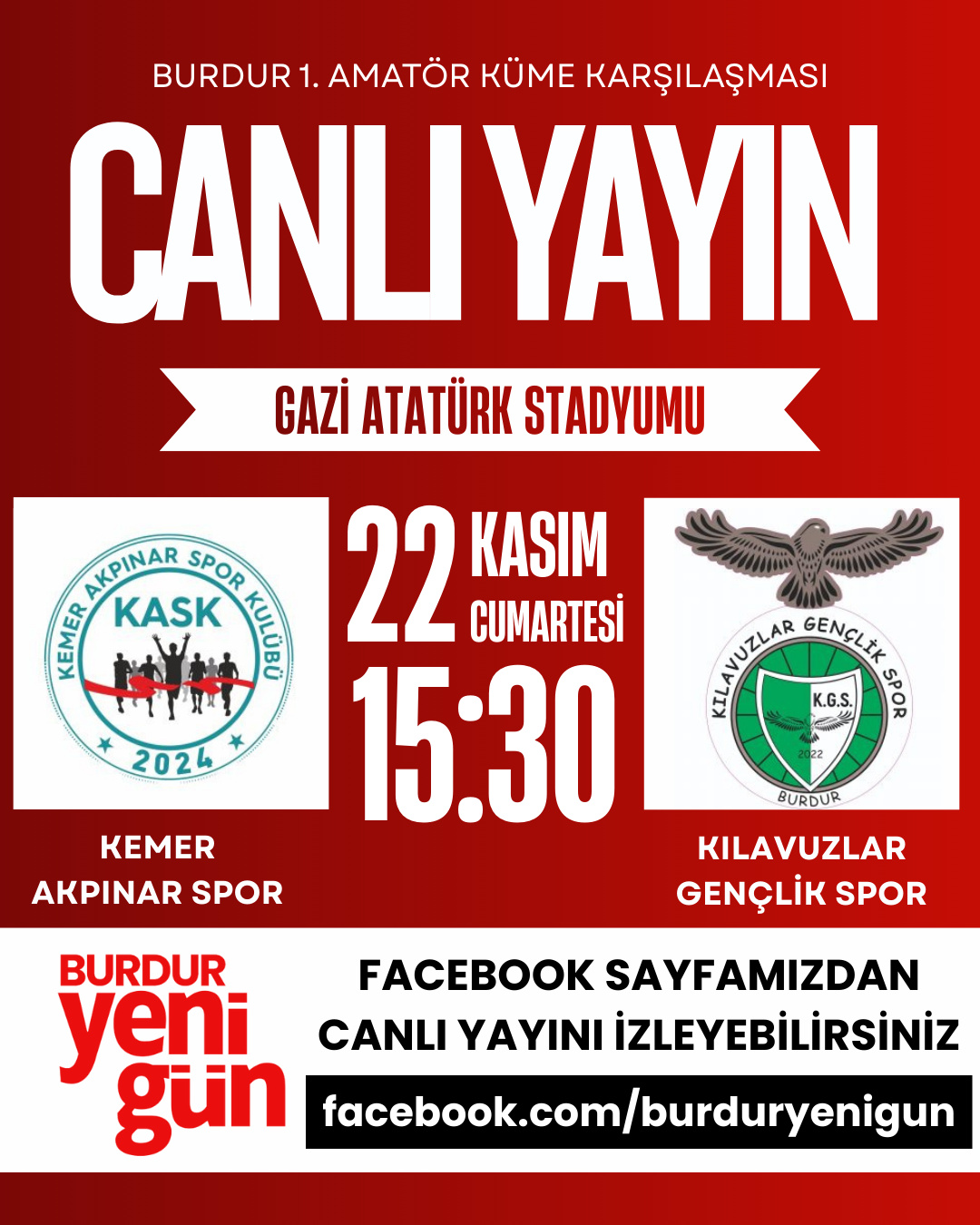 22 Kasim Canli Yayin