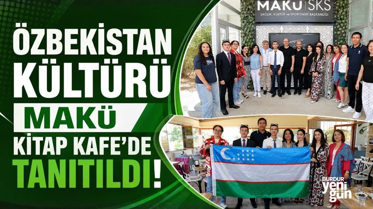 Özbekistan Kültürü MAKÜ Kitap Kafe'de Tanıtıldı