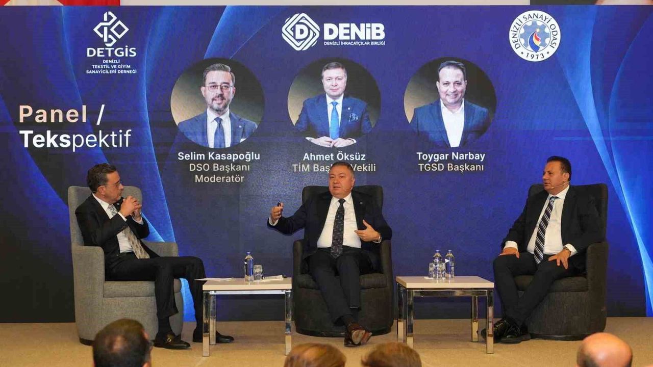 Tekstil ve hazır giyim sektörü Denizli’de bir araya geldi
