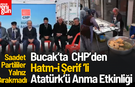 Bucak CHP İlçe Başkanlığı’ndan Atatürk’ü Anma Etkinliği