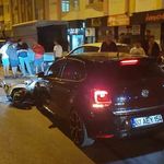 Antalya'da otomobil ile motosikletin çarpıştığı kazada 1 kişi yaralandı