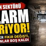 Düğün sektörü alarm veriyor! Çiftler fikir değiştirdi, salonlar boş kaldı