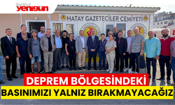 ERKILINÇ: “DEPREM BÖLGESİNDEKİ BASINIMIZI YALNIZ BIRAKMAYACAĞIZ”