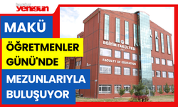 MAKÜ Eğitim Fakültesi,  Öğretmenler Günü'nde Mezunlarıyla Buluşuyor