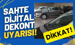 Sahte Dijital Dekont Uyarısı!