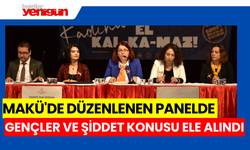 MAKÜ'DE DÜZENLENEN PANELDE GENÇLER VE ŞİDDET KONUSU ELE ALINDI