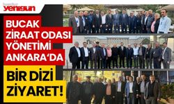 Bucak Ziraat Odası Yönetimi Ankara'da Ziyaretlerde!