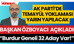 AK Parti'de temayül yoklaması yarın yapılacak