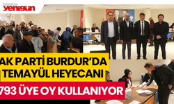 Ak Parti Burdur'da temayül yoklaması heyecanı