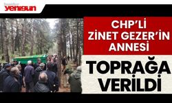 Zinet Gezer'in acı günü! Gözyaşları içinde toprağa verildi