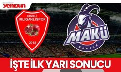 Burdur Maküspor, Irlıganlıspor deplasmanında ilk yarı sona erdi