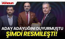 MEHMET ŞİMŞEK AK PARTİDEN ADAY ADAYLIĞI BAŞVURUSUNU YAPTI