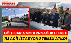 Gölhisar'a Modern Sağlık Hizmetinin Temeli Atıldı