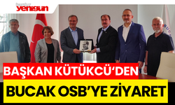 Başkan Kütükcü’den Bucak OSB’ye Ziyaret