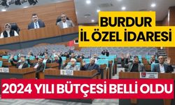 Burdur İl Özel İdaresi 2024 yılı bütçesi belli oldu