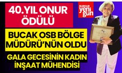 Bayan İnşaat Mühendisi Binnur Çığrı, İMO Gala Gecesinde Onurlandırıldı