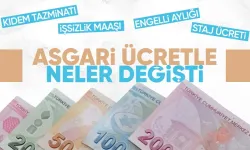 2024'te verilecek asgari ücret belli oldu! Asgari ücretle birlikte değişecek ödemeler