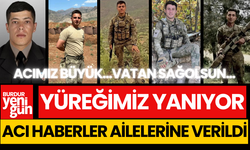 Şehit olan 6 askerin kimlikleri belli oldu...Acı haberler ailelerine verildi