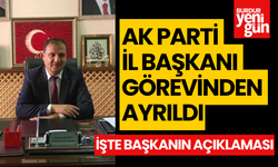 AK Parti Isparta İl Başkanı Serkan Keskin görevinden ayrıldı