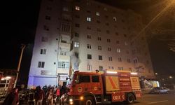 Kayseri'de apartmanda yangın: 4 kişi dumandan etkilendi